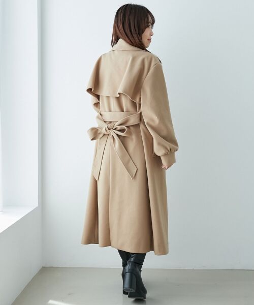 MAJESTIC LEGON / マジェスティックレゴン その他アウター | レディロングチェスターコート | 詳細6