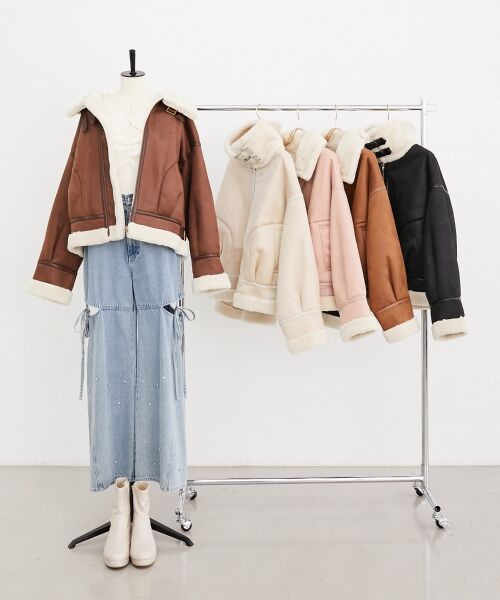 MAJESTIC LEGON / マジェスティックレゴン ブルゾン | オーバーサイズボアブルゾン | 詳細1