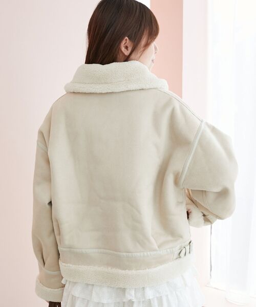 MAJESTIC LEGON / マジェスティックレゴン ブルゾン | オーバーサイズボアブルゾン | 詳細10