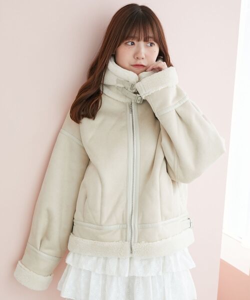 MAJESTIC LEGON / マジェスティックレゴン ブルゾン | オーバーサイズボアブルゾン | 詳細12