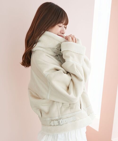 MAJESTIC LEGON / マジェスティックレゴン ブルゾン | オーバーサイズボアブルゾン | 詳細13