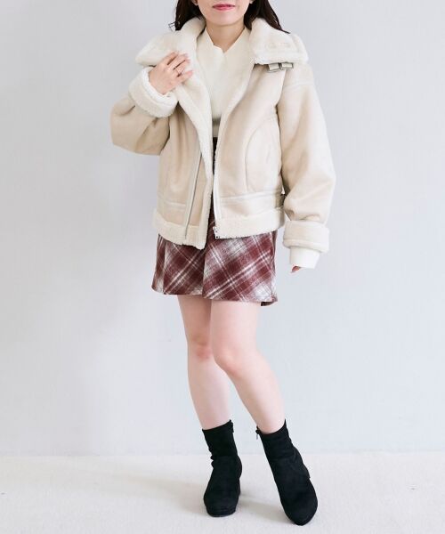 MAJESTIC LEGON / マジェスティックレゴン ブルゾン | オーバーサイズボアブルゾン | 詳細15