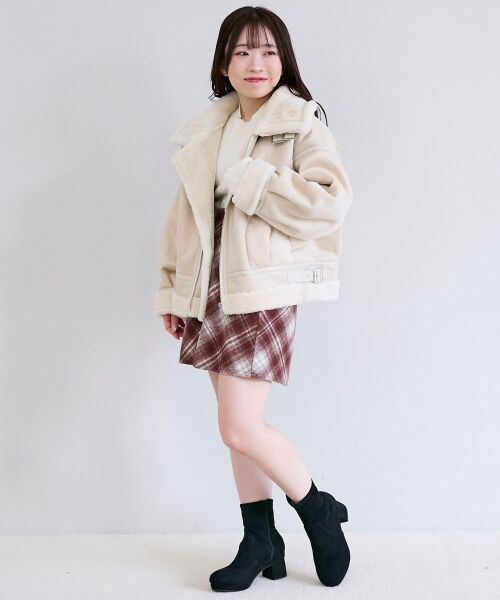 MAJESTIC LEGON / マジェスティックレゴン ブルゾン | オーバーサイズボアブルゾン | 詳細16