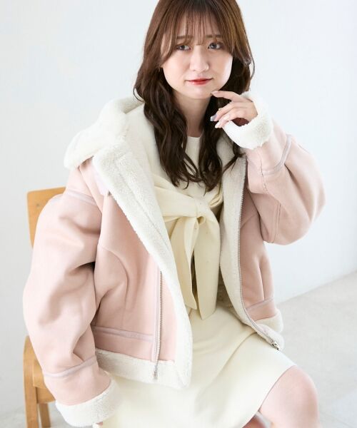 MAJESTIC LEGON / マジェスティックレゴン ブルゾン | オーバーサイズボアブルゾン | 詳細19