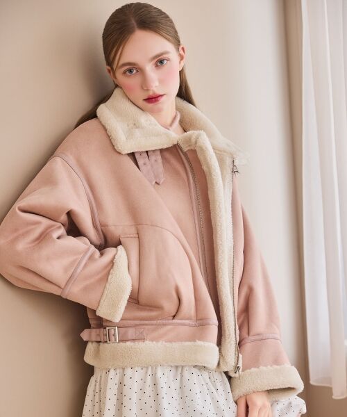 MAJESTIC LEGON / マジェスティックレゴン ブルゾン | オーバーサイズボアブルゾン | 詳細21