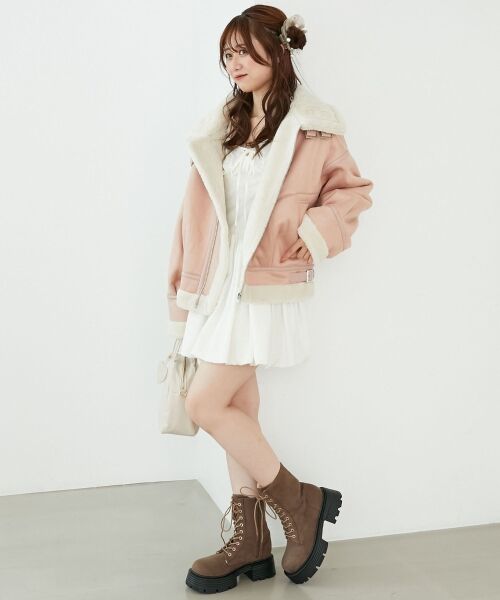 MAJESTIC LEGON / マジェスティックレゴン ブルゾン | オーバーサイズボアブルゾン | 詳細25