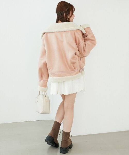 MAJESTIC LEGON / マジェスティックレゴン ブルゾン | オーバーサイズボアブルゾン | 詳細26