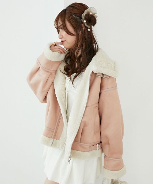 MAJESTIC LEGON / マジェスティックレゴン ブルゾン | オーバーサイズボアブルゾン | 詳細28