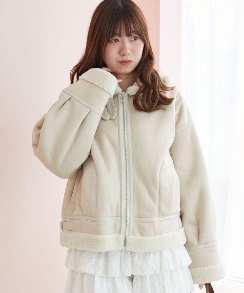 MAJESTIC LEGON / マジェスティックレゴン ブルゾン | オーバーサイズボアブルゾン | 詳細8