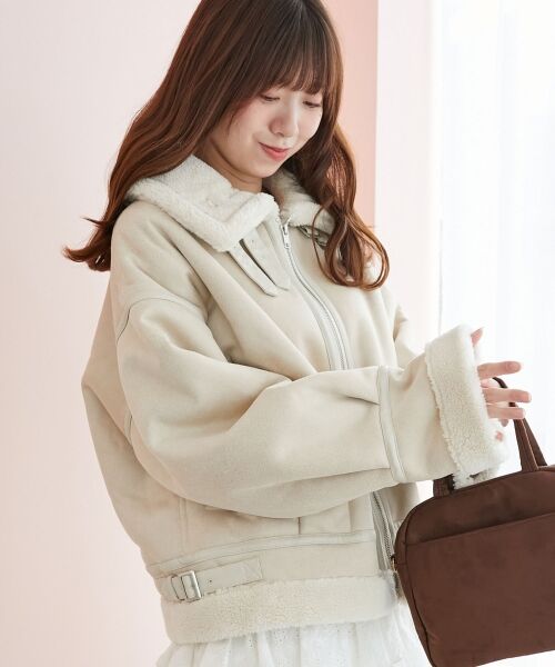 MAJESTIC LEGON / マジェスティックレゴン ブルゾン | オーバーサイズボアブルゾン | 詳細9