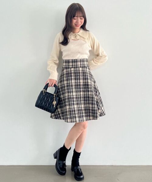 MAJESTIC LEGON / マジェスティックレゴン ブーツ(ショート丈) | リボンローファーコンビブーツ | 詳細15