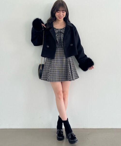 MAJESTIC LEGON / マジェスティックレゴン ブーツ(ショート丈) | リボンローファーコンビブーツ | 詳細16