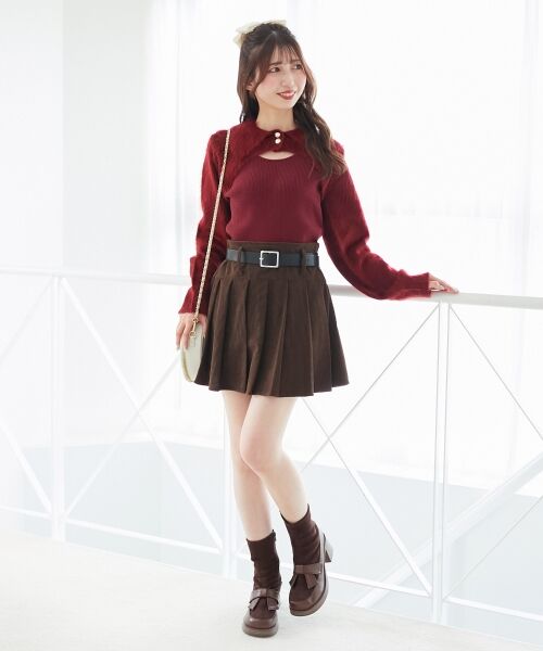 MAJESTIC LEGON / マジェスティックレゴン ブーツ(ショート丈) | リボンローファーコンビブーツ | 詳細6