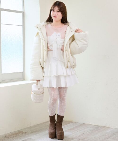 MAJESTIC LEGON / マジェスティックレゴン ブーツ(ショート丈) | 厚底ストレッチショートブーツ | 詳細1