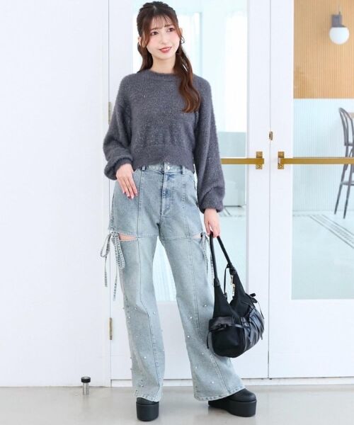 MAJESTIC LEGON / マジェスティックレゴン ブーツ(ショート丈) | 厚底ストレッチショートブーツ | 詳細23