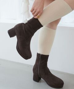 MAJESTIC LEGON / マジェスティックレゴン ブーツ（ショート丈） | ☆フカフカヒールストレッチブーツ