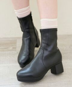 MAJESTIC LEGON / マジェスティックレゴン ブーツ（ショート丈） | ☆フカフカヒールストレッチブーツ
