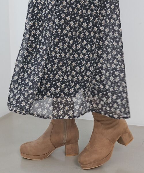 MAJESTIC LEGON / マジェスティックレゴン ブーツ(ショート丈) | ☆フカフカヒールストレッチブーツ | 詳細12