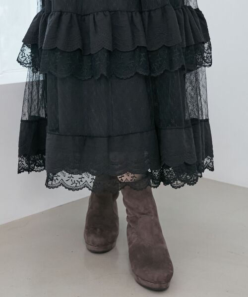 MAJESTIC LEGON / マジェスティックレゴン ブーツ(ショート丈) | ☆フカフカヒールストレッチブーツ | 詳細22