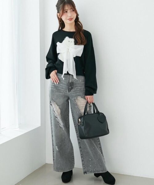 MAJESTIC LEGON / マジェスティックレゴン ブーツ(ショート丈) | ☆フカフカヒールストレッチブーツ | 詳細28