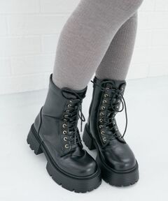 MAJESTIC LEGON / マジェスティックレゴン ブーツ（ショート丈） | タンクソールレースアップブーツ