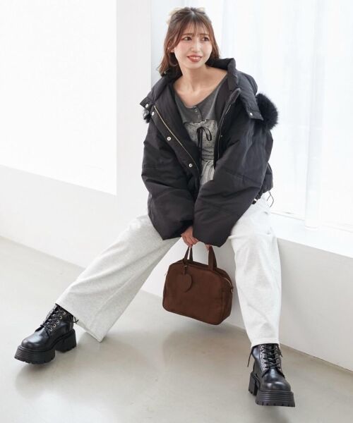 MAJESTIC LEGON / マジェスティックレゴン ブーツ(ショート丈) | タンクソールレースアップブーツ | 詳細22