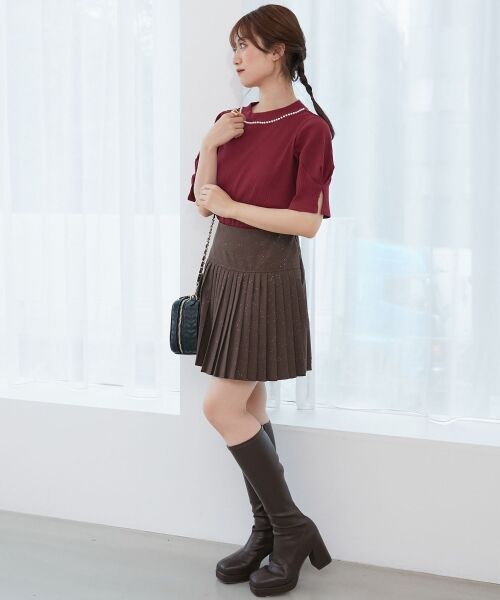 MAJESTIC LEGON / マジェスティックレゴン ブーツ(ロング丈) | 美脚ストレッチロングブーツ | 詳細5