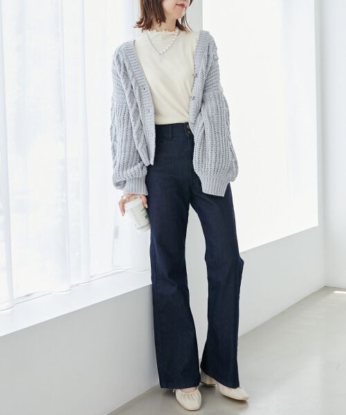 MAJESTIC LEGON / マジェスティックレゴン カットソー | Ladyライクパワショルトップス | 詳細1