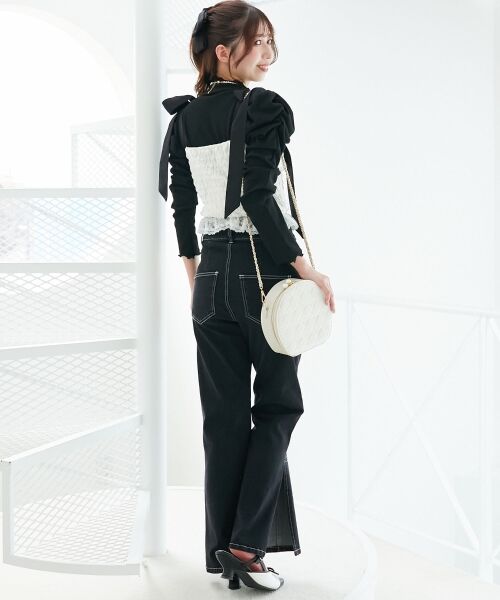 MAJESTIC LEGON / マジェスティックレゴン カットソー | Ladyライクパワショルトップス | 詳細22