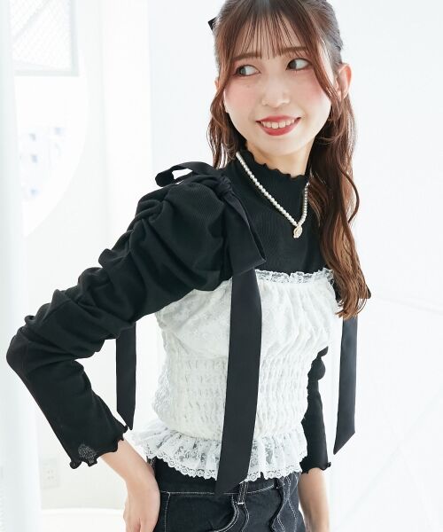 MAJESTIC LEGON / マジェスティックレゴン カットソー | Ladyライクパワショルトップス | 詳細24