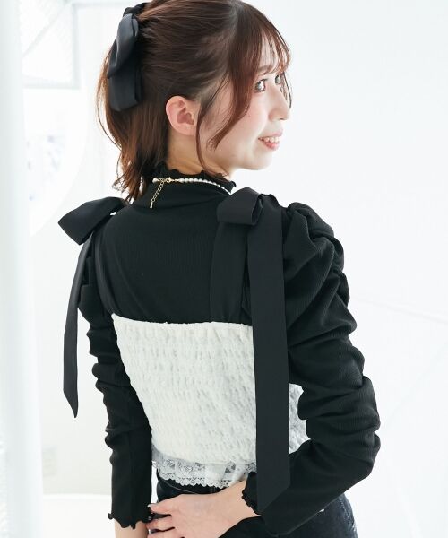 MAJESTIC LEGON / マジェスティックレゴン カットソー | Ladyライクパワショルトップス | 詳細25