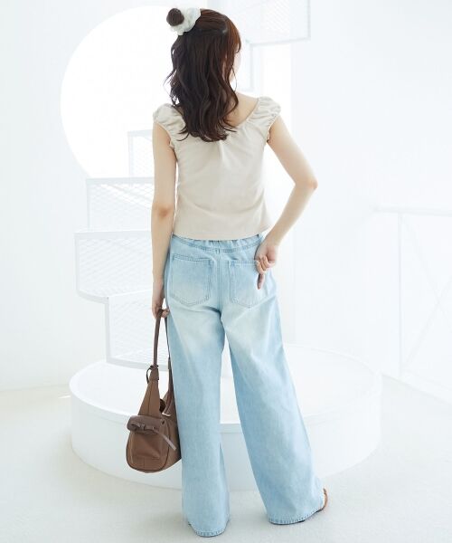 MAJESTIC LEGON / マジェスティックレゴン Tシャツ | 配色ホルターネックトップス | 詳細8