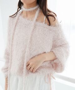 MAJESTIC LEGON / マジェスティックレゴン ニット・セーター | ふわふわシャイニールーズニット