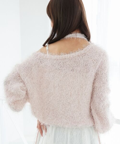 MAJESTIC LEGON / マジェスティックレゴン ニット・セーター | ふわふわシャイニールーズニット | 詳細11
