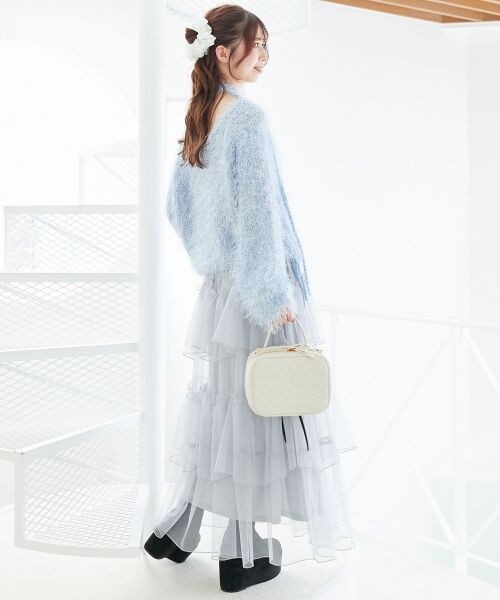 MAJESTIC LEGON / マジェスティックレゴン ニット・セーター | ふわふわシャイニールーズニット | 詳細15