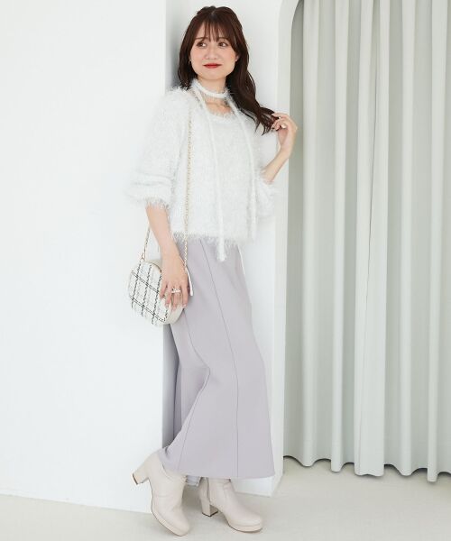 MAJESTIC LEGON / マジェスティックレゴン ニット・セーター | ふわふわシャイニールーズニット | 詳細2