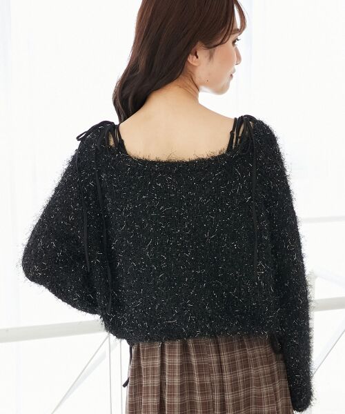 MAJESTIC LEGON / マジェスティックレゴン ニット・セーター | ふわふわシャイニールーズニット | 詳細24