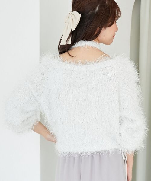 MAJESTIC LEGON / マジェスティックレゴン ニット・セーター | ふわふわシャイニールーズニット | 詳細5