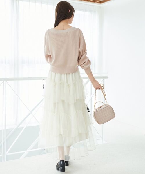 MAJESTIC LEGON / マジェスティックレゴン カーディガン・ボレロ | リボンチャームボタンカーディガン | 詳細11