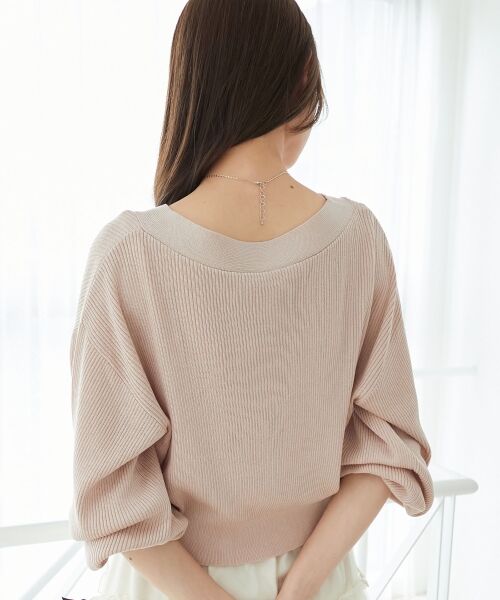 MAJESTIC LEGON / マジェスティックレゴン カーディガン・ボレロ | リボンチャームボタンカーディガン | 詳細14