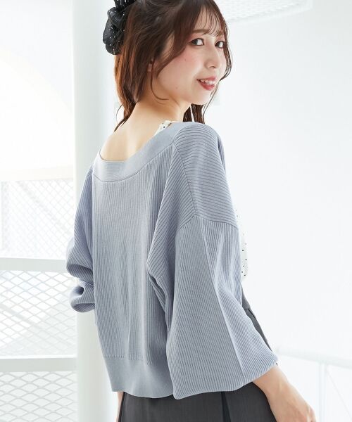 MAJESTIC LEGON / マジェスティックレゴン カーディガン・ボレロ | リボンチャームボタンカーディガン | 詳細20