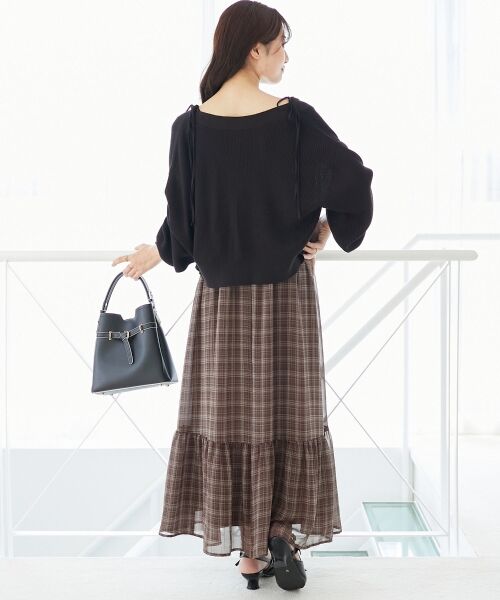 MAJESTIC LEGON / マジェスティックレゴン カーディガン・ボレロ | リボンチャームボタンカーディガン | 詳細24