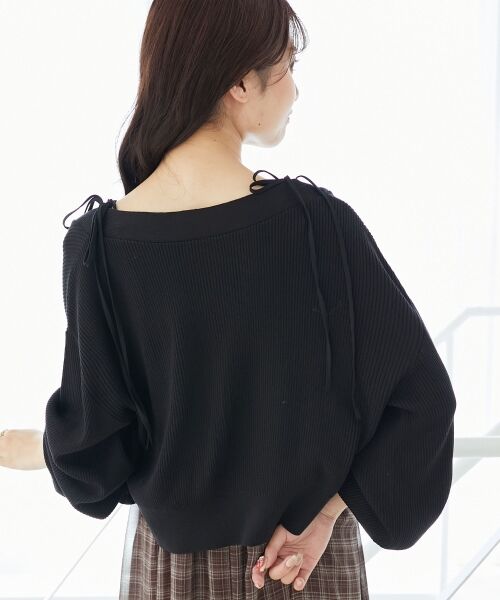 MAJESTIC LEGON / マジェスティックレゴン カーディガン・ボレロ | リボンチャームボタンカーディガン | 詳細27