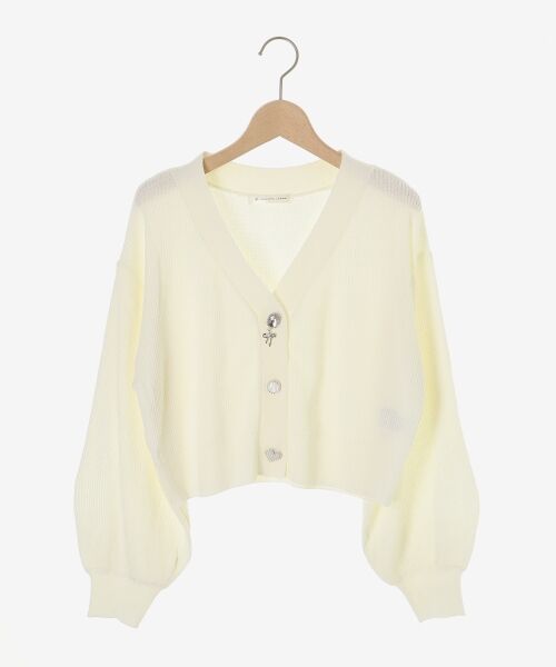 MAJESTIC LEGON / マジェスティックレゴン カーディガン・ボレロ | リボンチャームボタンカーディガン | 詳細29