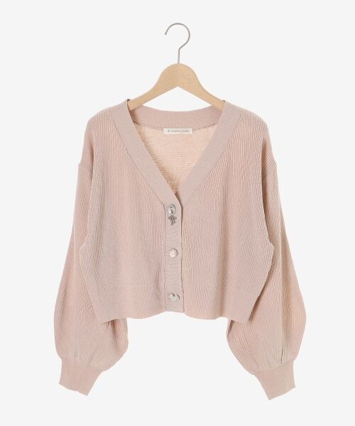 MAJESTIC LEGON / マジェスティックレゴン カーディガン・ボレロ | リボンチャームボタンカーディガン | 詳細30