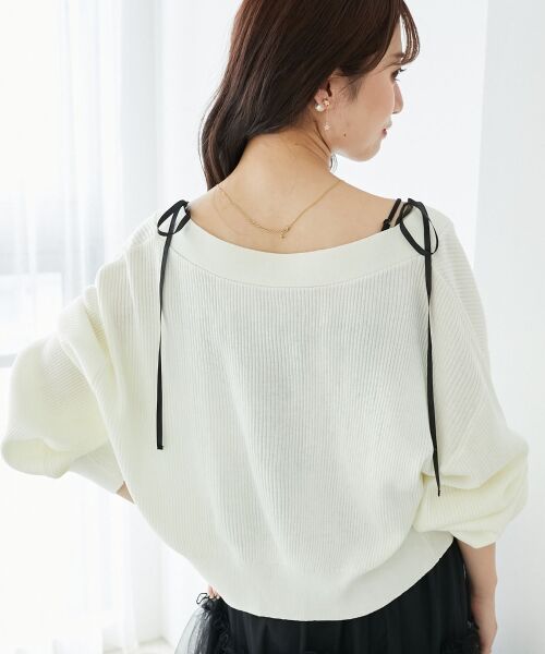 MAJESTIC LEGON / マジェスティックレゴン カーディガン・ボレロ | リボンチャームボタンカーディガン | 詳細6