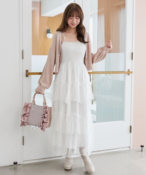 MAJESTIC LEGON / マジェスティックレゴン カーディガン・ボレロ | リボンチャームボタンカーディガン | 詳細8