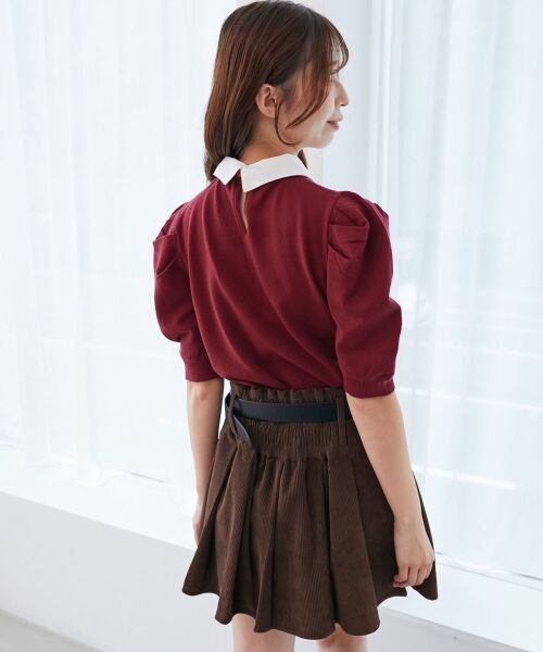 MAJESTIC LEGON / マジェスティックレゴン ニット・セーター | 2way襟付きビジューニット | 詳細20