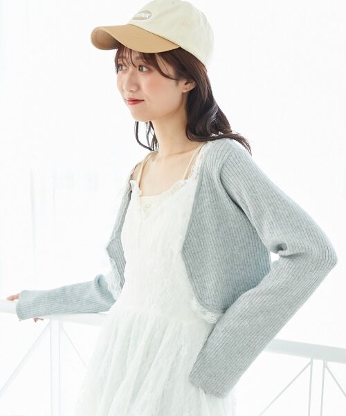 MAJESTIC LEGON / マジェスティックレゴン カーディガン・ボレロ | レースフリルカーディガン | 詳細26