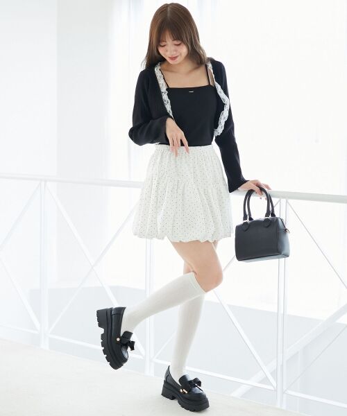 MAJESTIC LEGON / マジェスティックレゴン カーディガン・ボレロ | レースフリルカーディガン | 詳細30